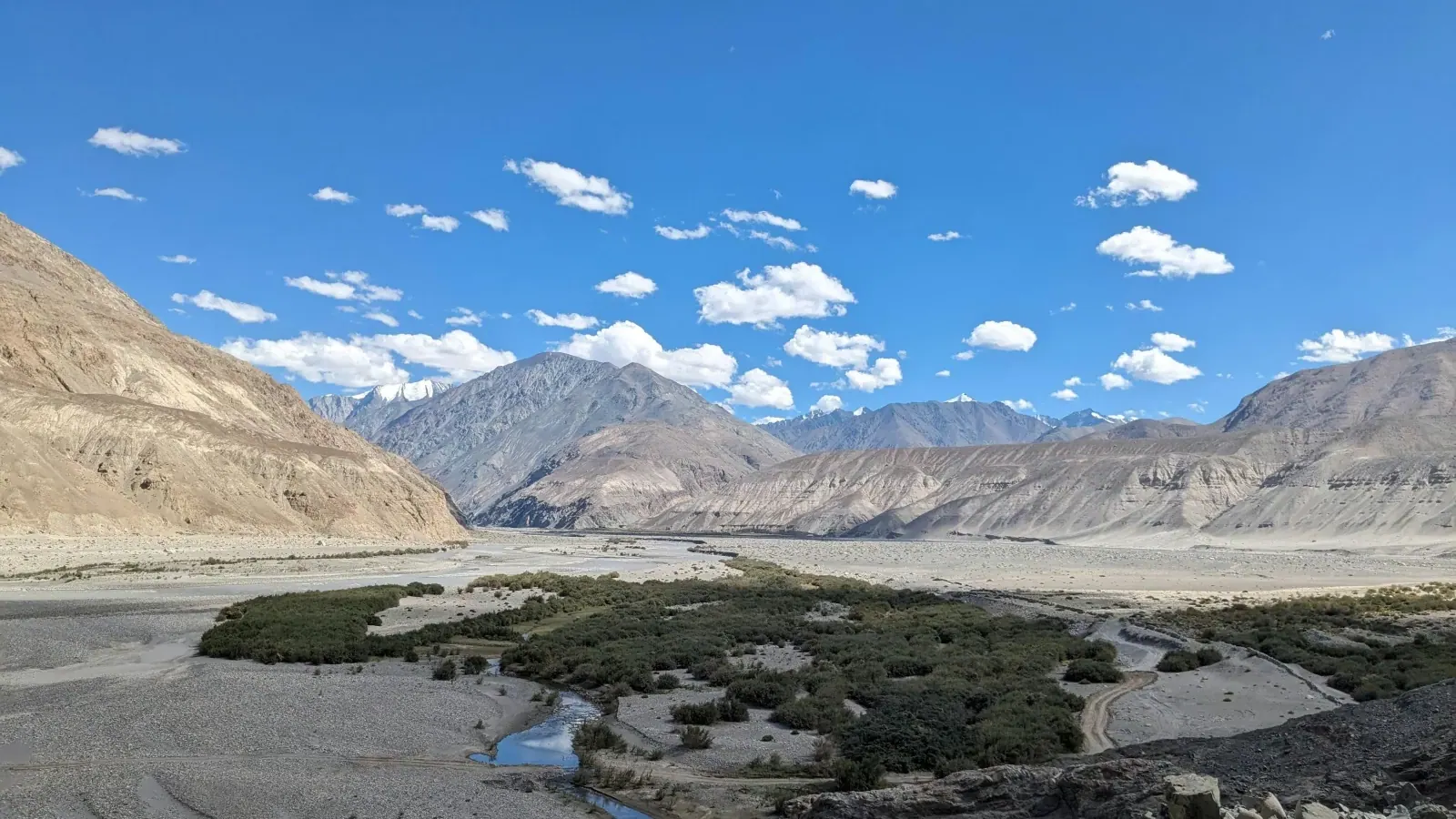 High mountain scenery in the Wakhan Corridor