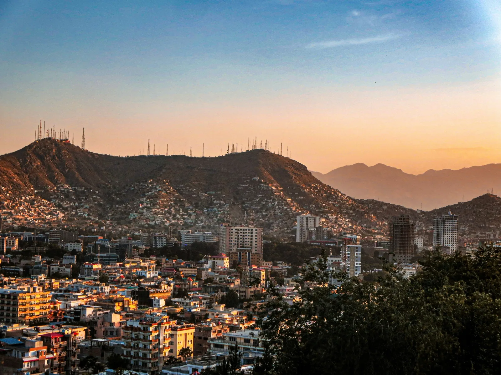 Kabul cityscape