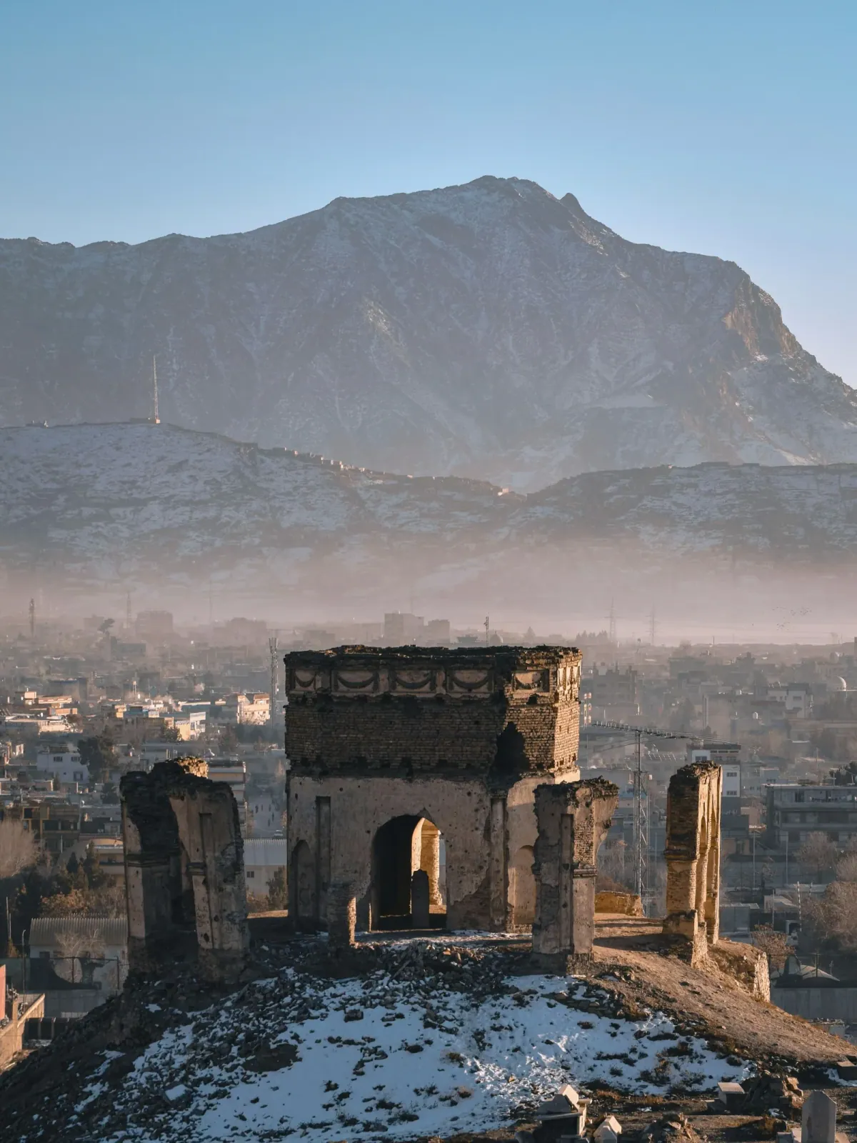 A street market in Kabul
